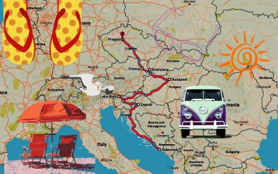 The summer adventure with a backpack and spondyloarthritis