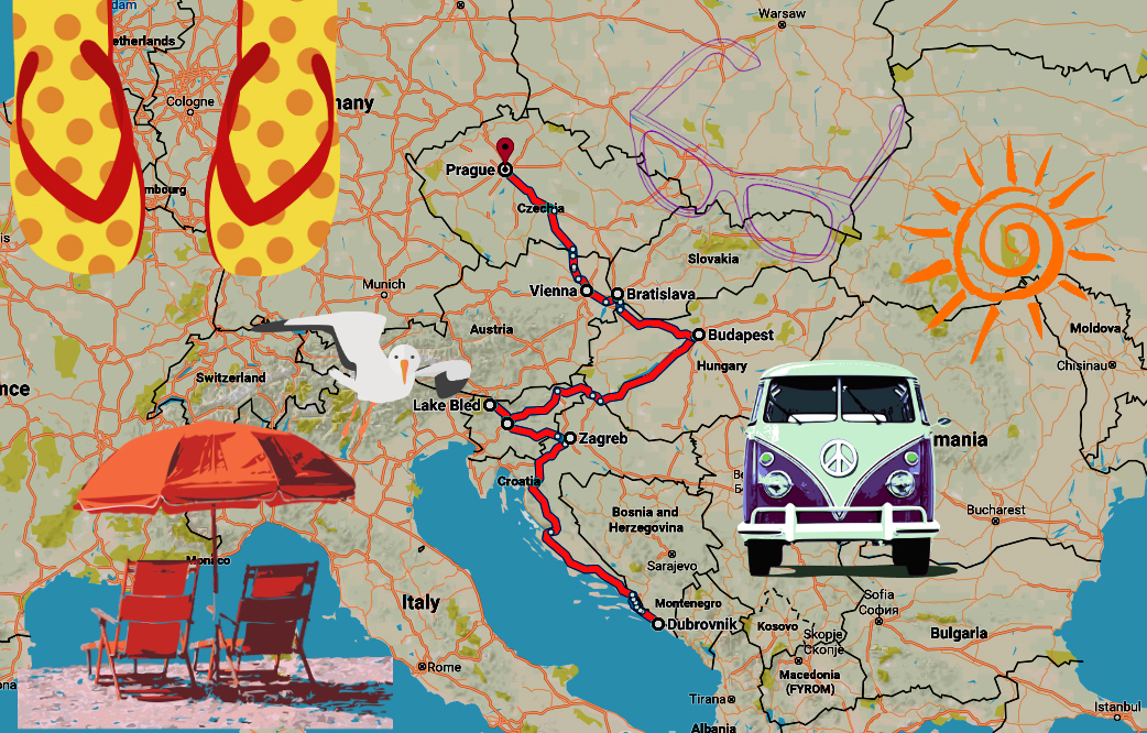 The summer adventure with a backpack and spondyloarthritis